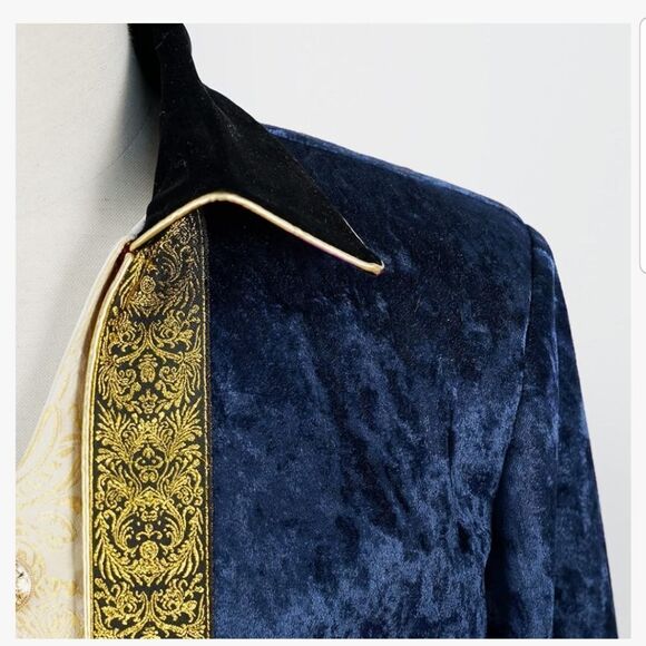 Crubelon Men's Steampunk Vintage Tailcoat Jacket Gothic Halloween Costume 2XL - Picture 4 of 15